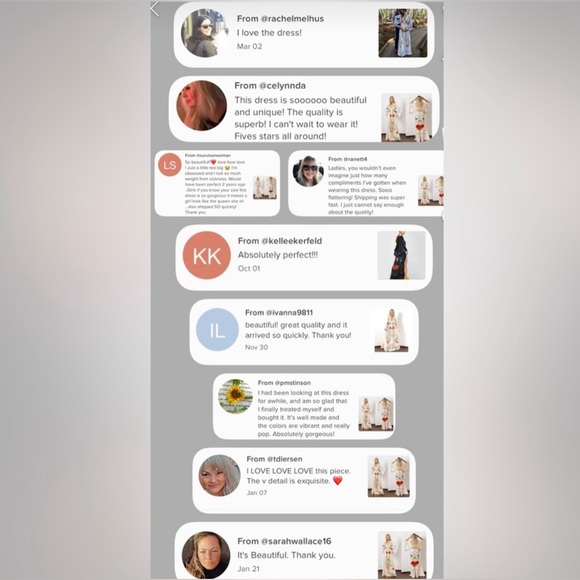 Boho Embroidered Hearts Magic Kimono Long Maxi Gown In White 5 Star ⭐️ Favorite - Picture 16 of 16